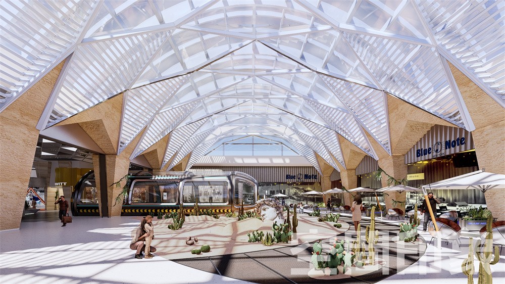 北京五棵松万达广场丨中国北京丨空间印象-16