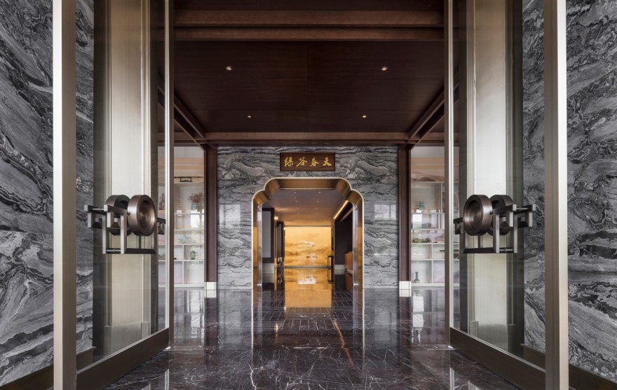 一席瓯江长卷,再现秀山丽水,演绎中式意蕴▪绿谷春天酒店 宣驰设计-10