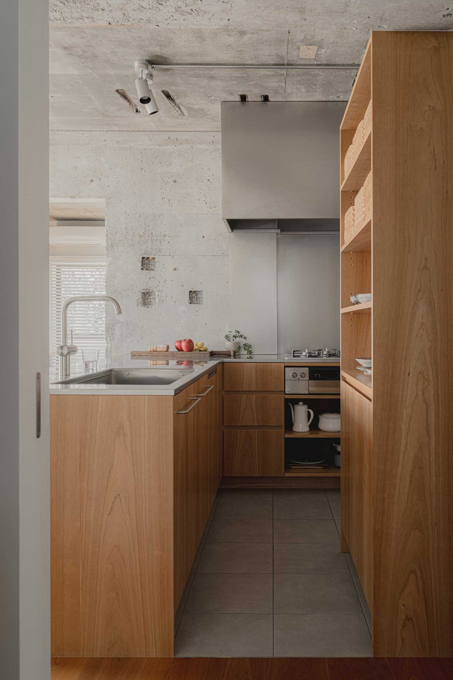 日本57㎡的公寓La Piedra House丨东京设计师平山健太-22