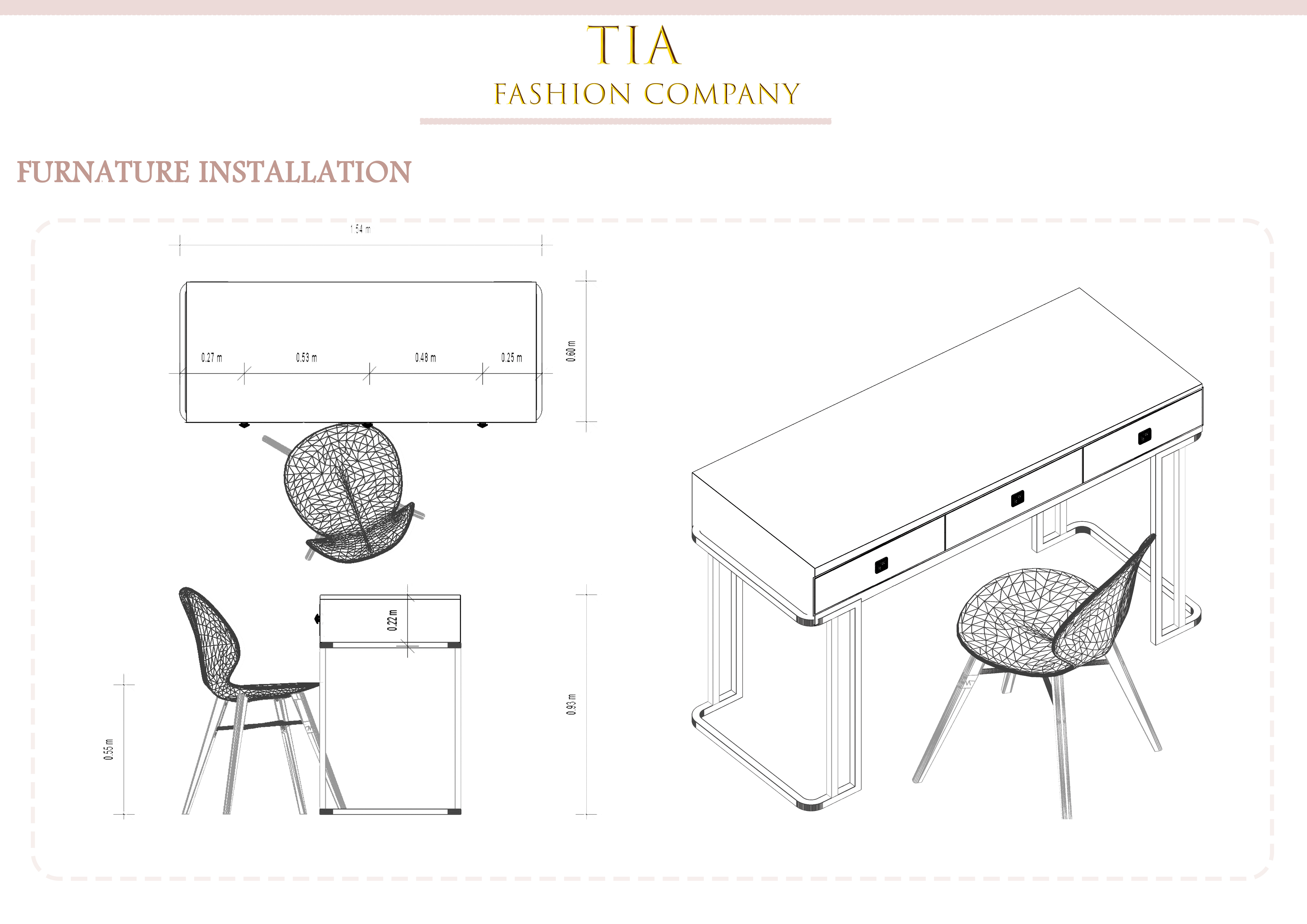 TIA FASHION COMPANY 室内设计项目丨MANSOURA UNIVERCITY 建筑学院四年级学生-12