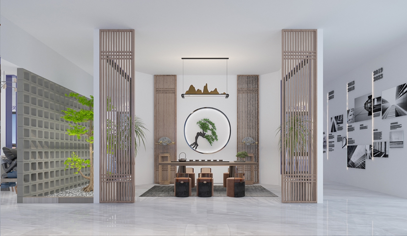 维哲系统门窗展厅效果图-5