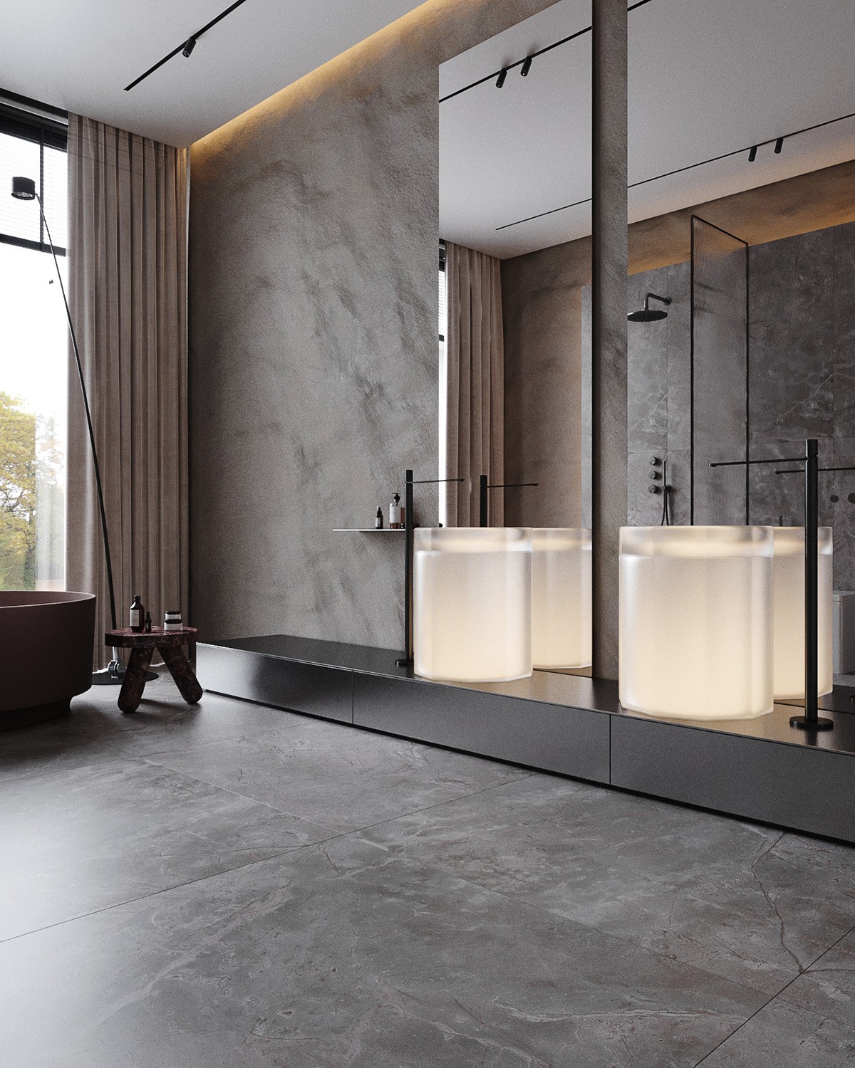 简约挑空别墅设计-23