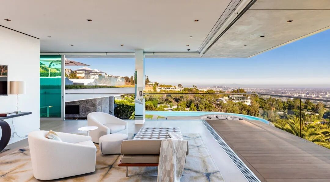 日落大道之上的现代奇迹：RobinDrive极简主义宅邸-25