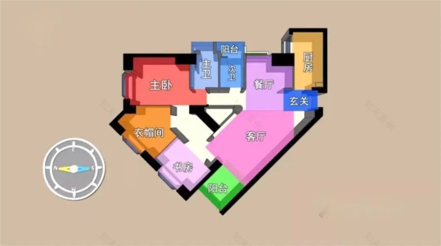 异形户型改造范本丨设计师赖旭东-12