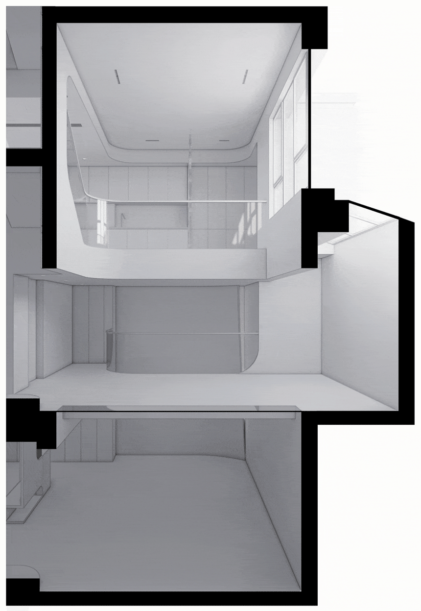 蓄光的地下厅|上海 大海小燕设计工作室-32