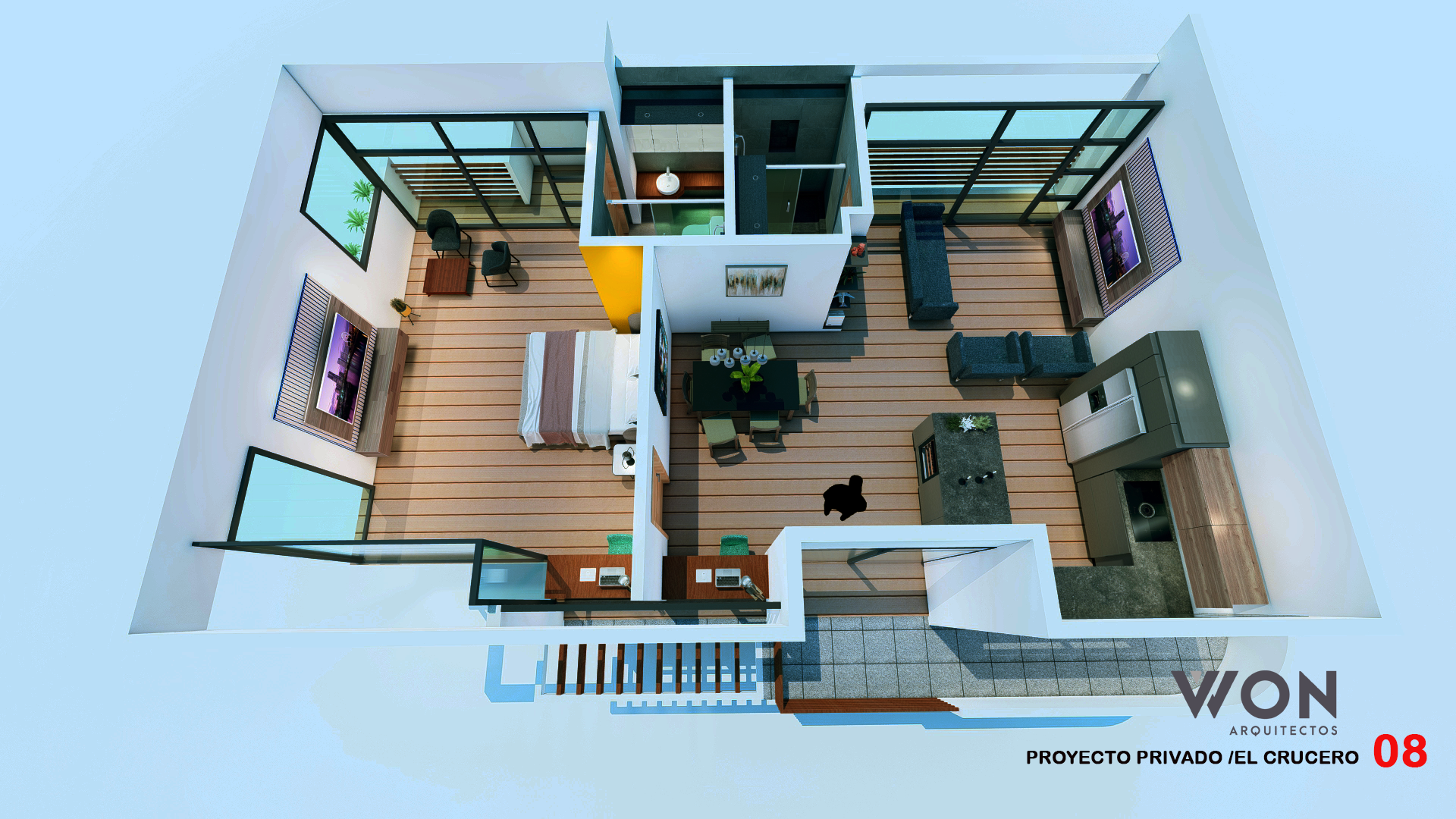 克鲁塞罗公寓丨Won arquitectos-14