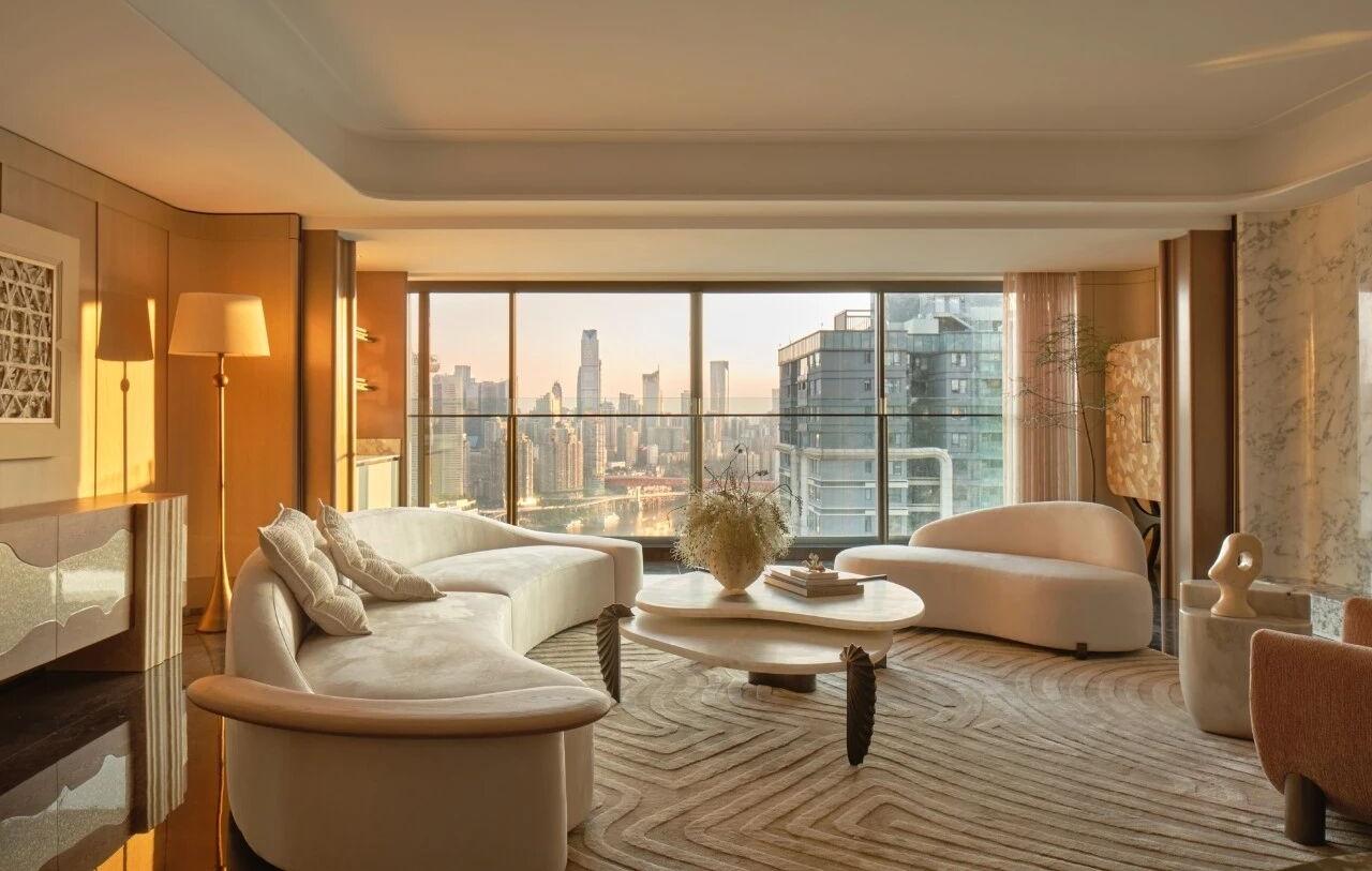 重庆长嘉汇跃层291m²样板间丨中国重庆丨硬装北山造所HAO STUDIO,软装元禾大千-8