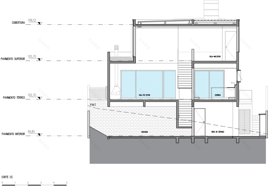 巴西 Itahyê住宅 | 分层设计,通风与隐私兼顾-66