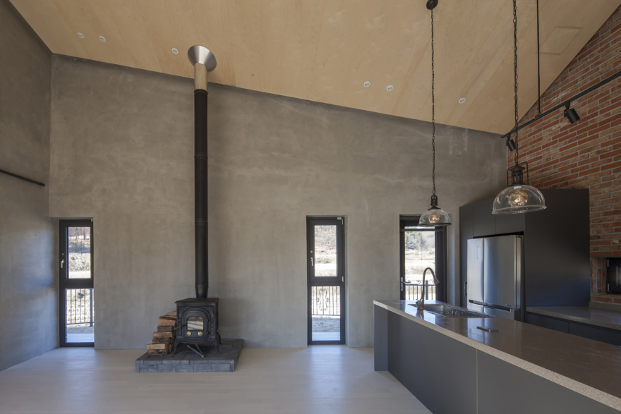 宁静乡村的周末之家-24