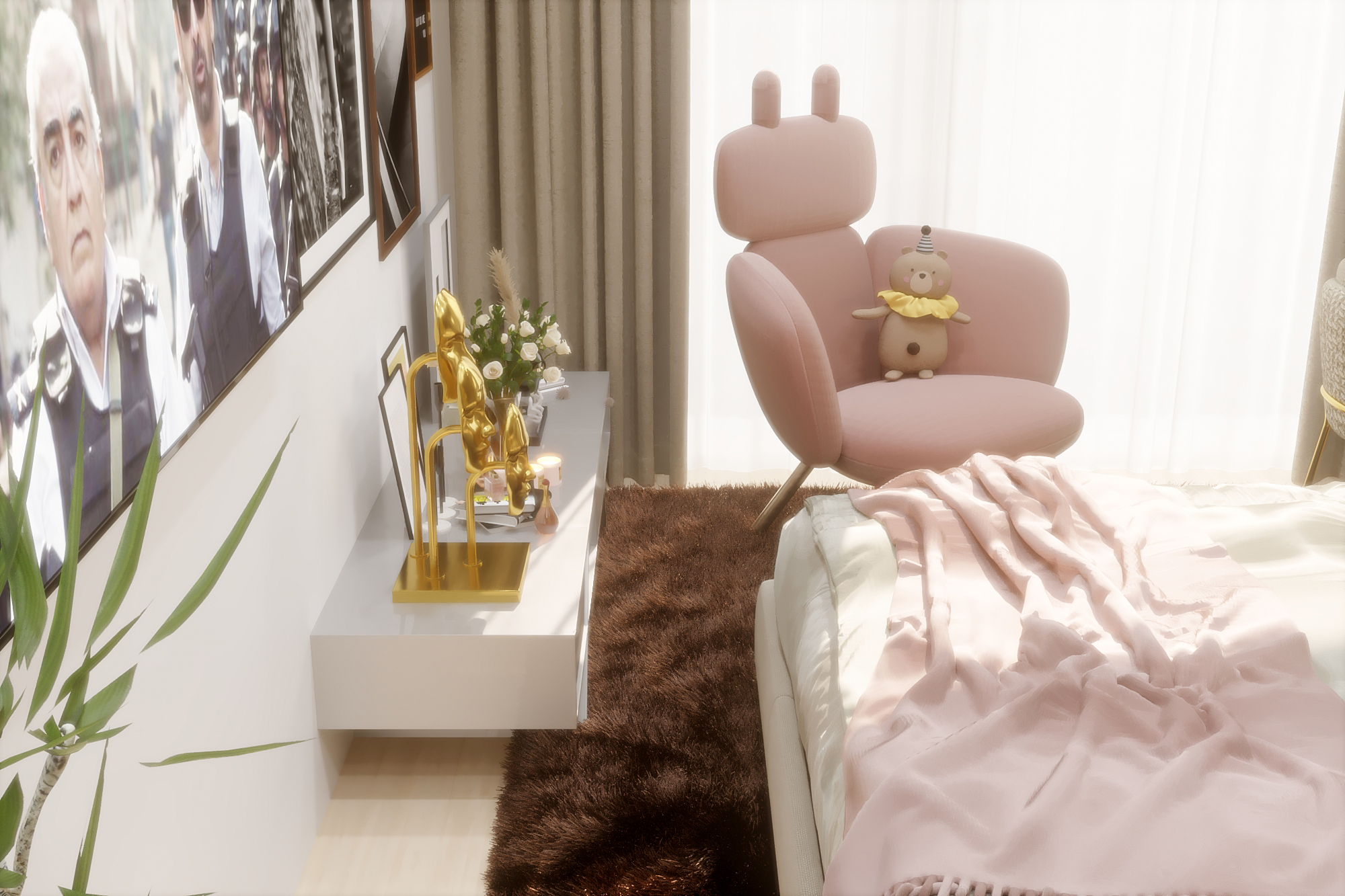 Modern Girl Bed Room 2021-1