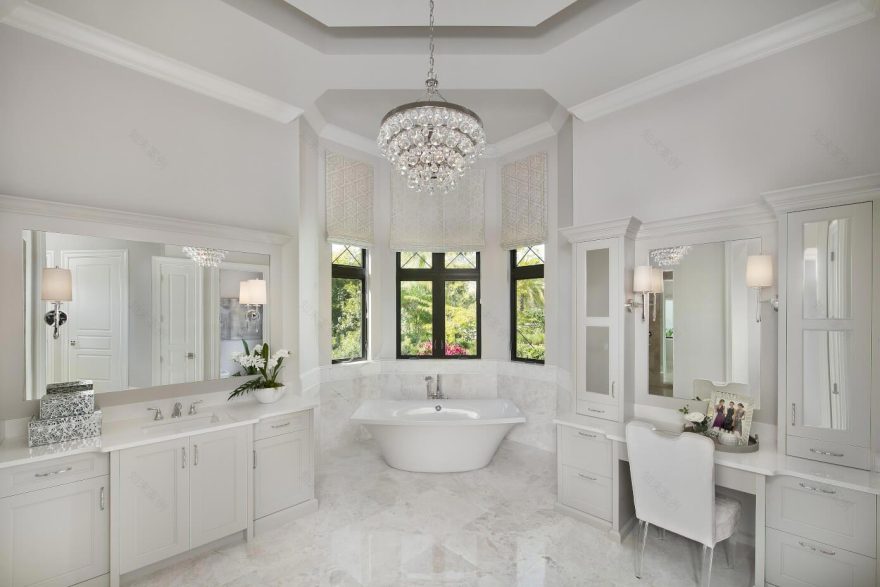 Lake view home in Naples, Florida has smart home system interwoven throughout the entire residence CAANdesign Architecture and home design blog-19