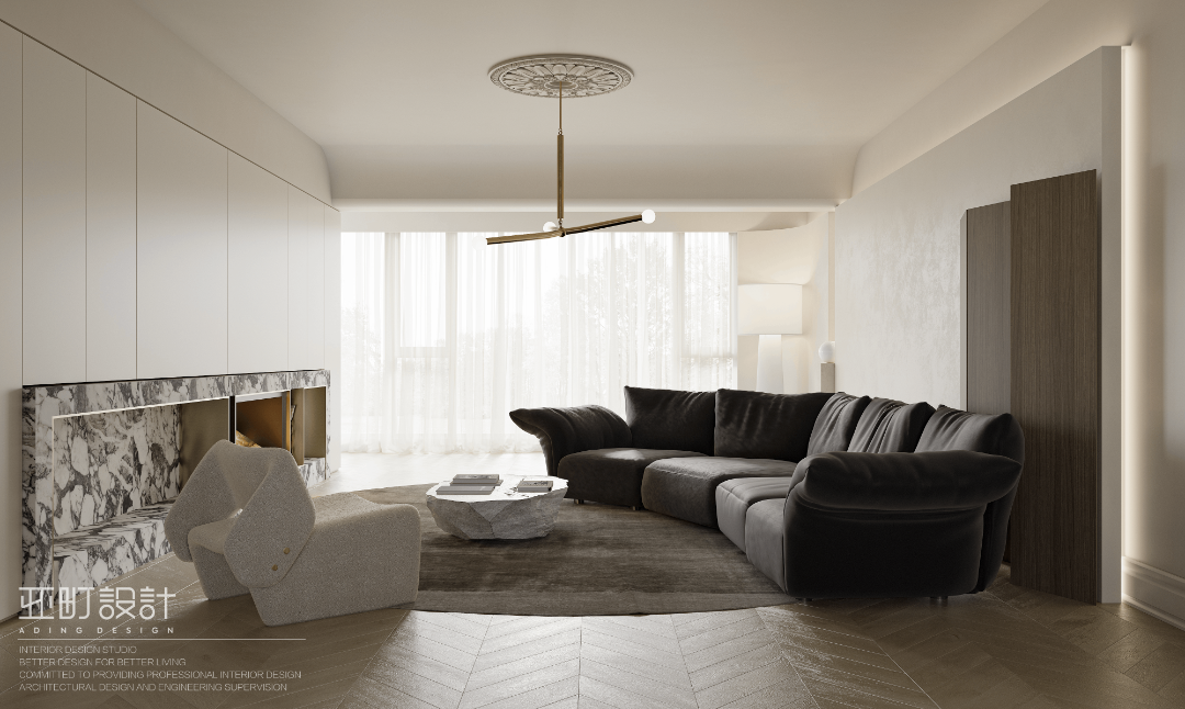 现代极简作品丨中国长沙丨亚町设计-7