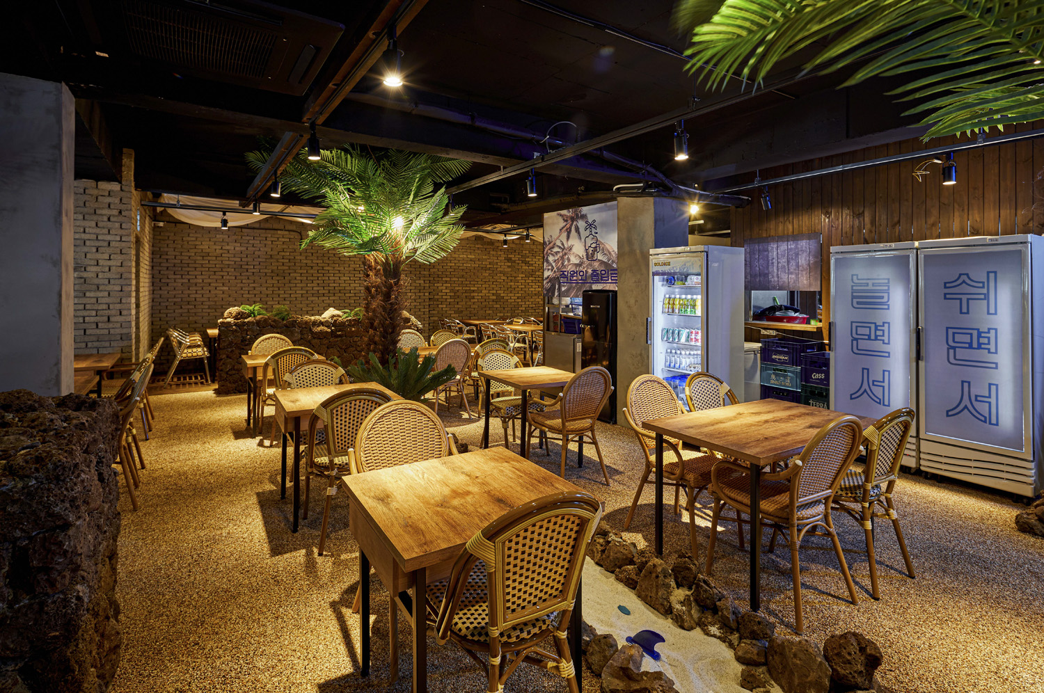 40 平韩式小清新餐厅，品味美食与空间的艺术融合-4