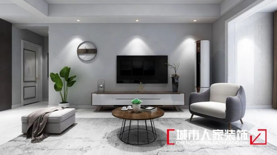 125㎡现代简约,打造质感生活-5