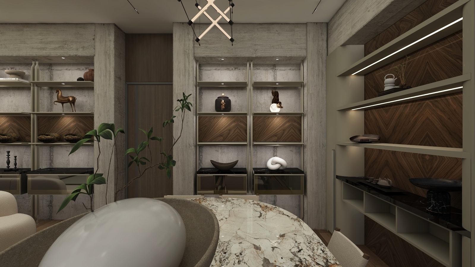 Artisan Project. Dinning & Living Room Design-2