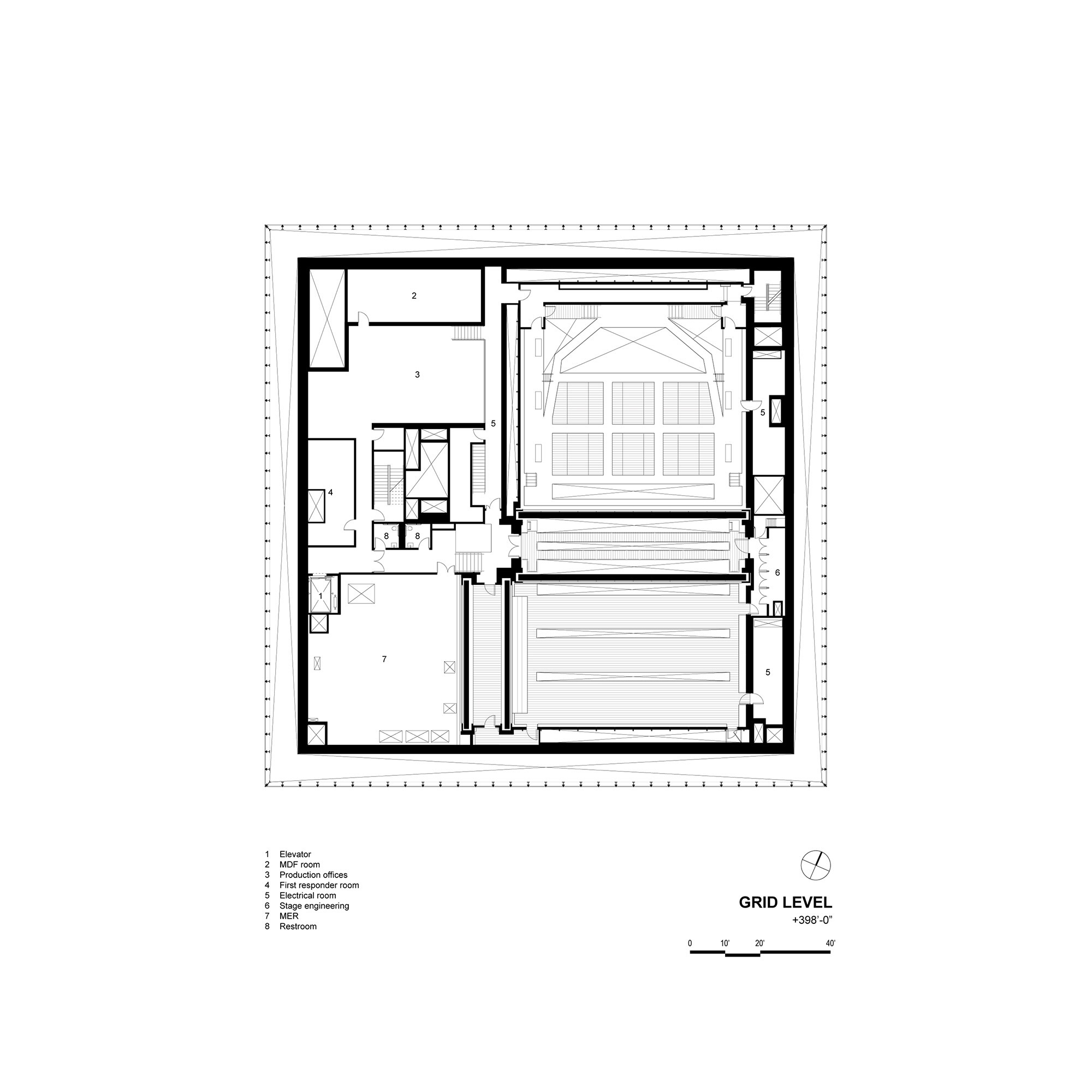 佩雷尔曼表演艺术中心丨美国纽约丨REX ARCHITECTURE-61