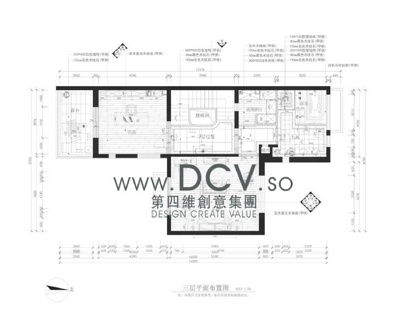 西安 曲江高档华府顶级别墅样板间设计规划-9