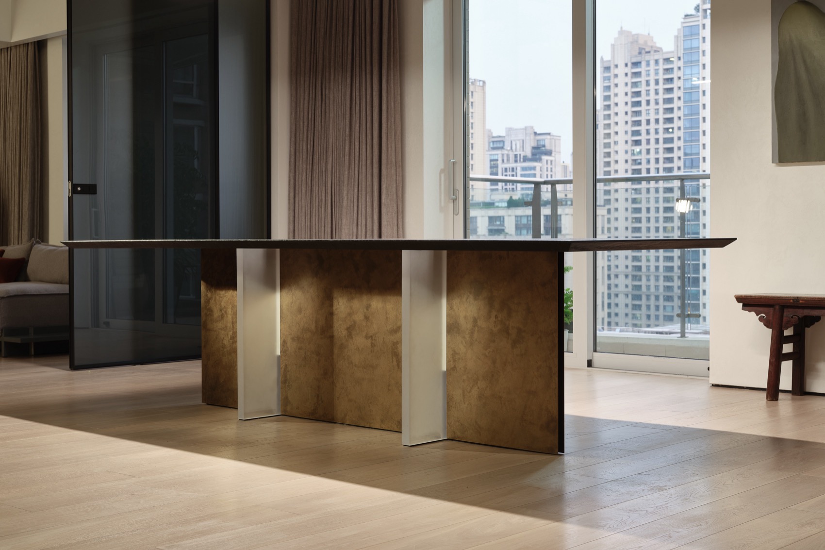 上海260平米艺术公寓设计丨中国上海丨八荒设计-100