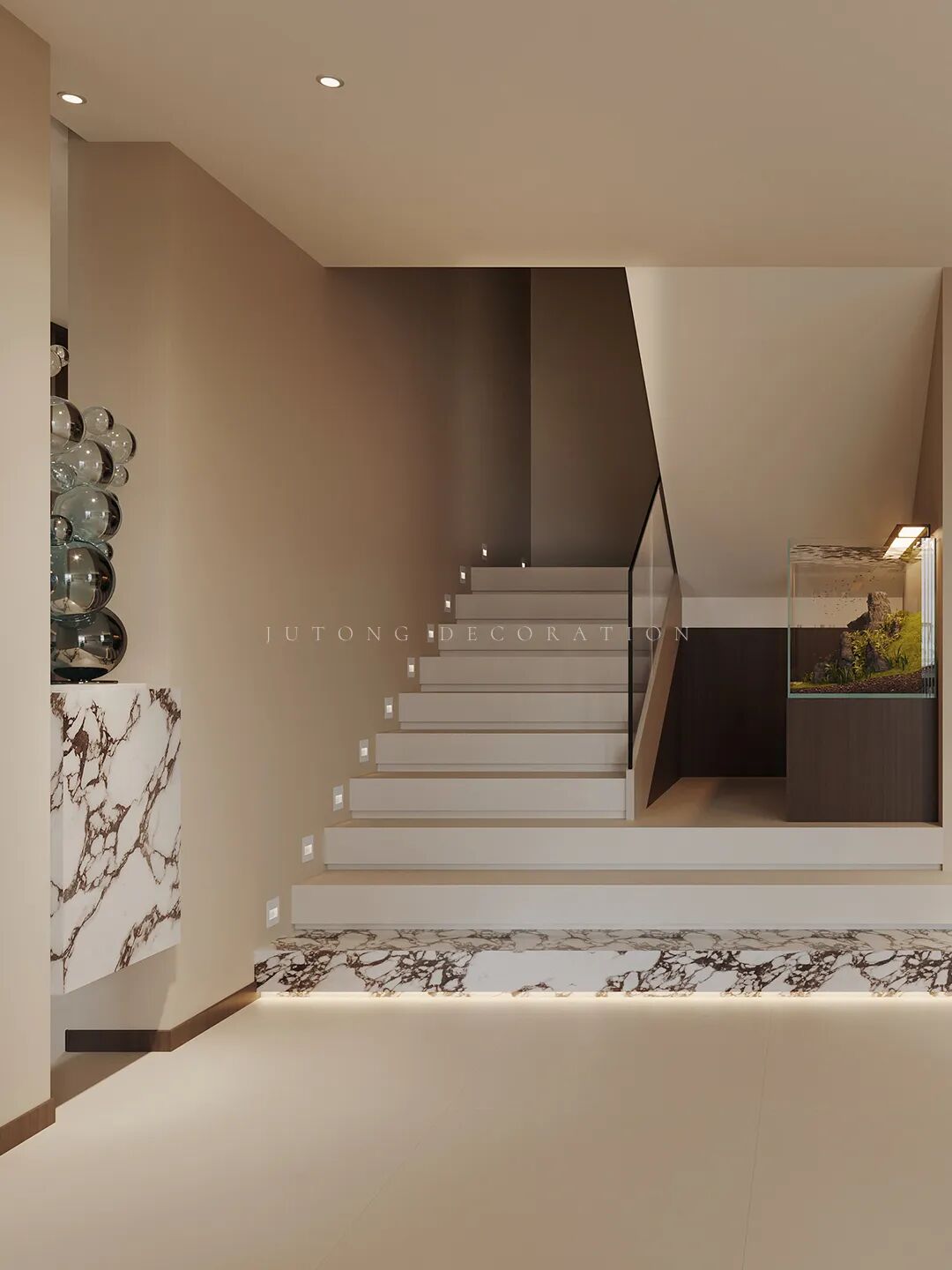 260㎡意式丨少即是多，轻奢美学-8