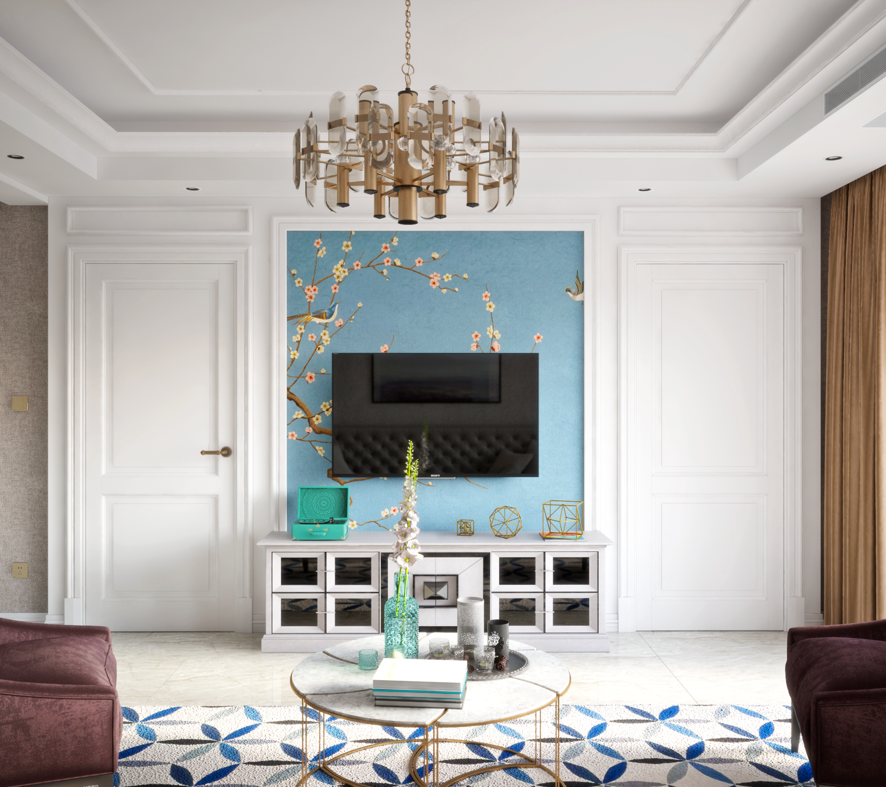 正方·上林苑 130 平简欧风格设计-6