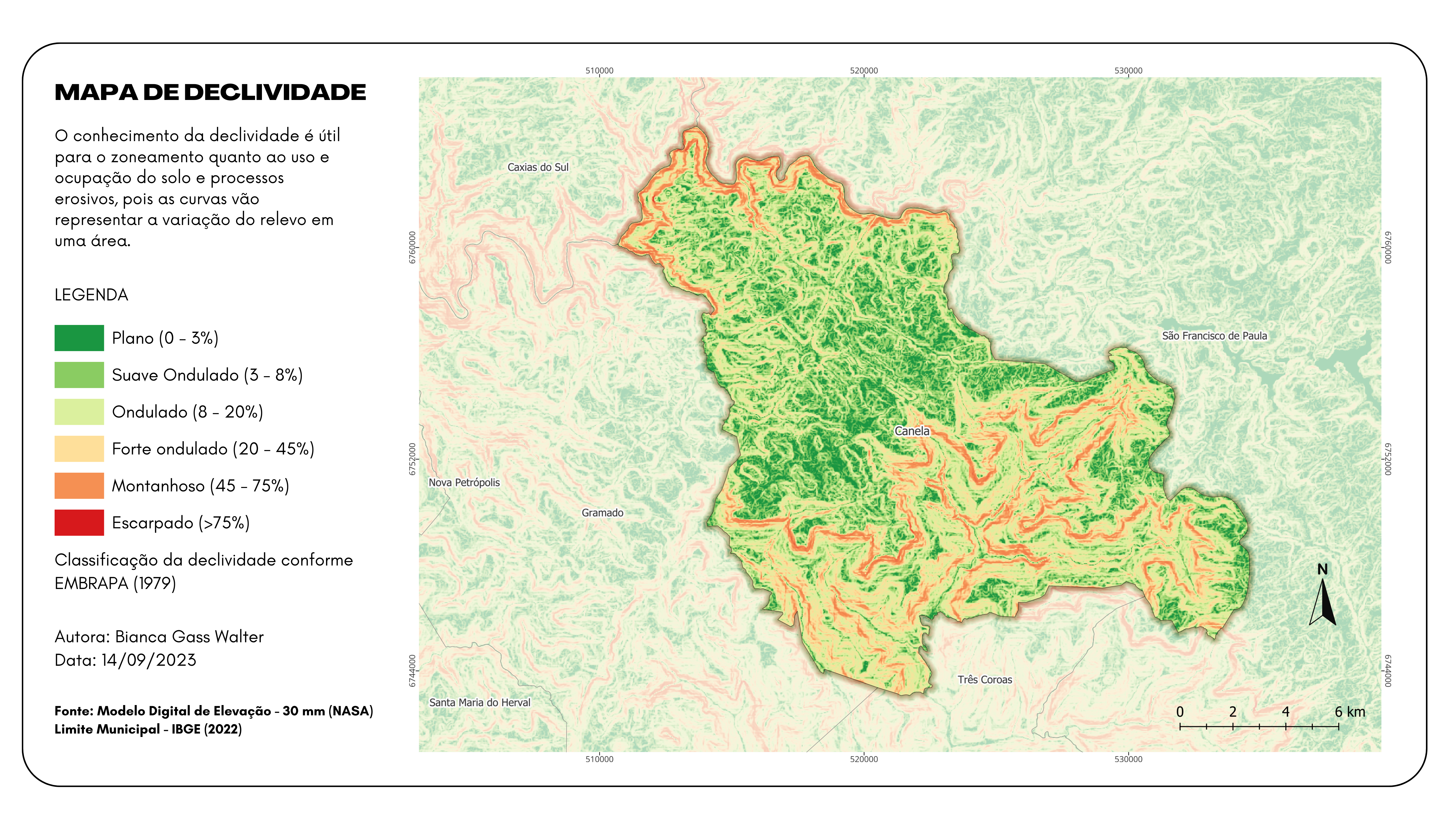 Aspectos físico-ambientais - Canela/RS-3