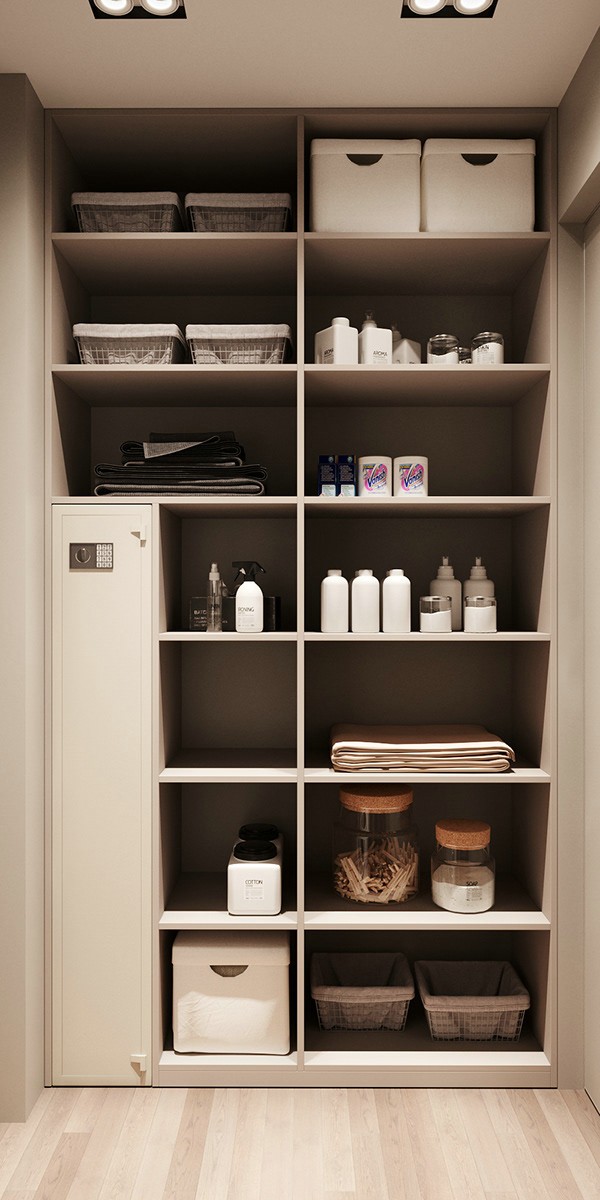 95㎡高级色系空间设计 优雅风韵动人心弦-16