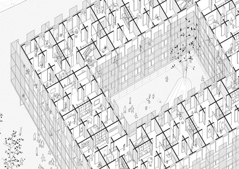 Peris + Toral arquitectes丨85 Social Housing Units in Cornellà丨Spain-12