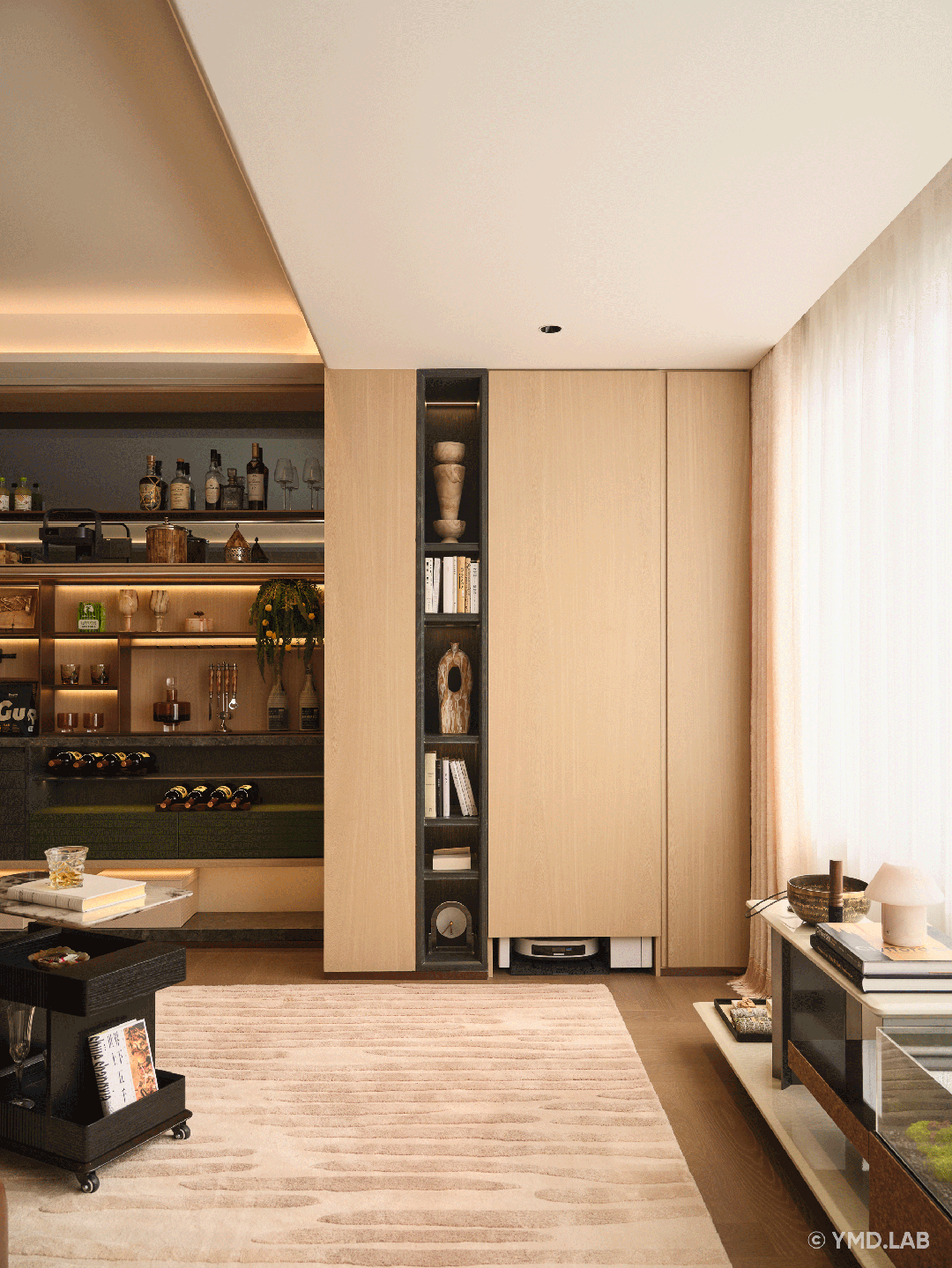 招商奥体公园115㎡样板间丨中国合肥丨岳蒙设计-15