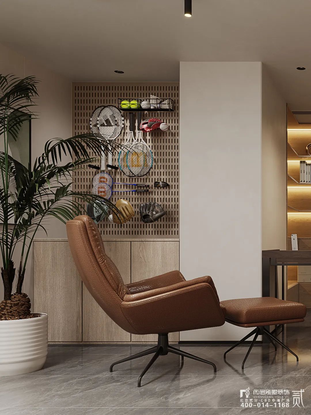 云河玉陛 x 尚层作品 | 300㎡现代简约住宅，探索生活，向心而居！-26