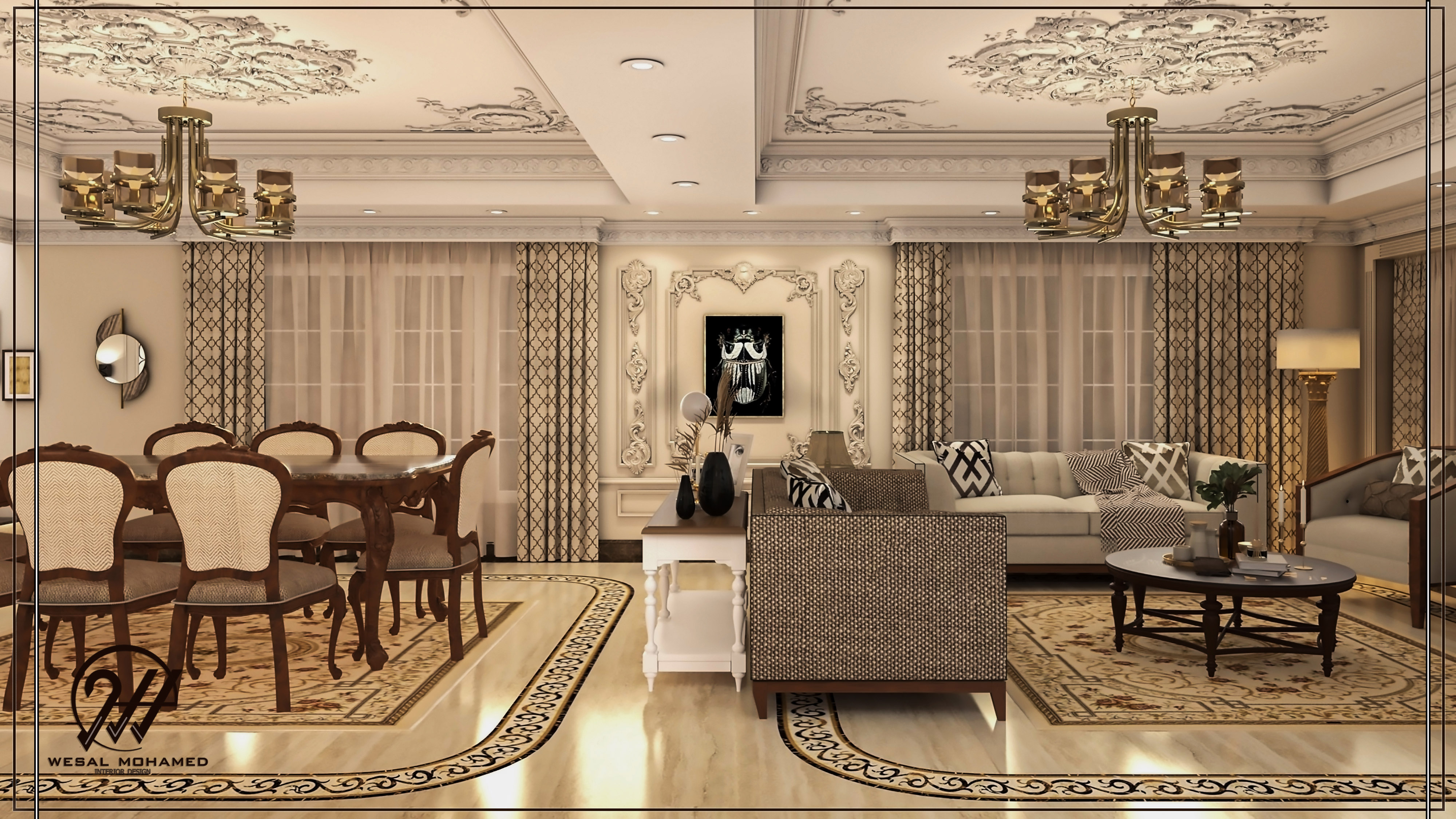 neo classic villa design-13