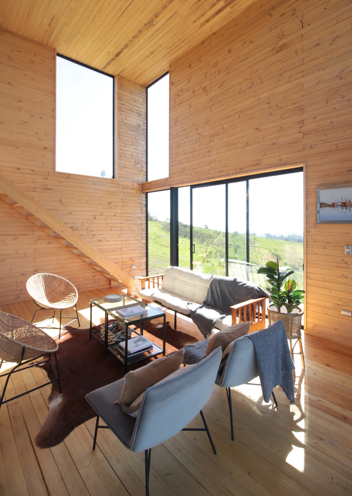 S House · 融合自然风景的现代木结构住宅设计丨智利丨nicolasCRUZarquitectos-35