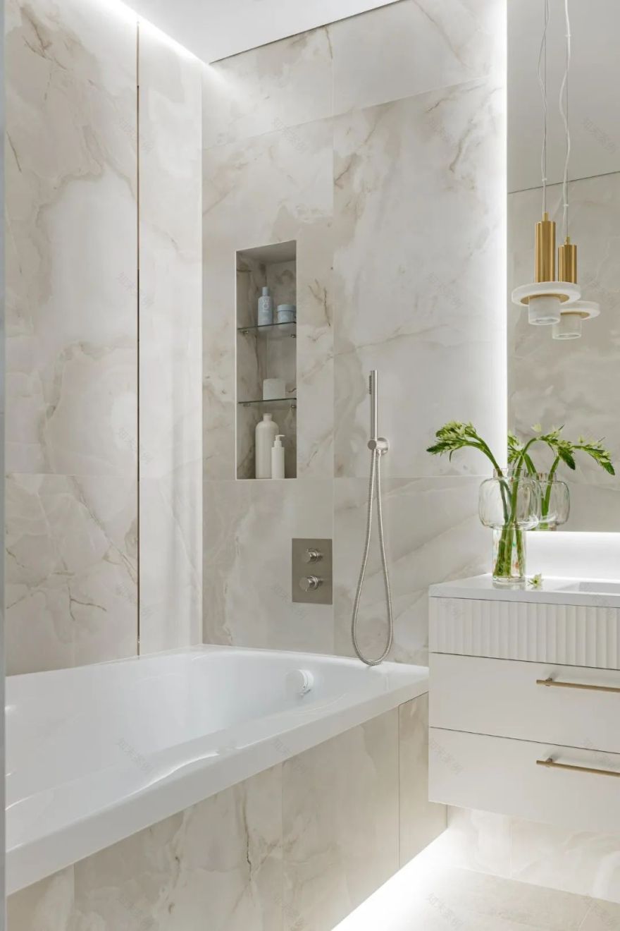 104㎡米色公寓设计丨Alina Kornya-23