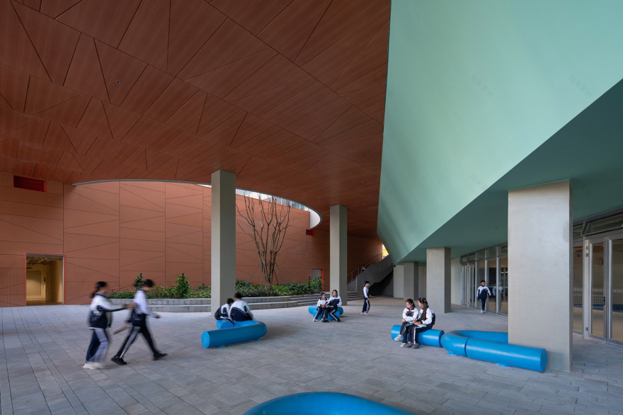 龙岗双子星学校(围龙书院,围屋学社)丨中国深圳丨URBANUS都市实践-44