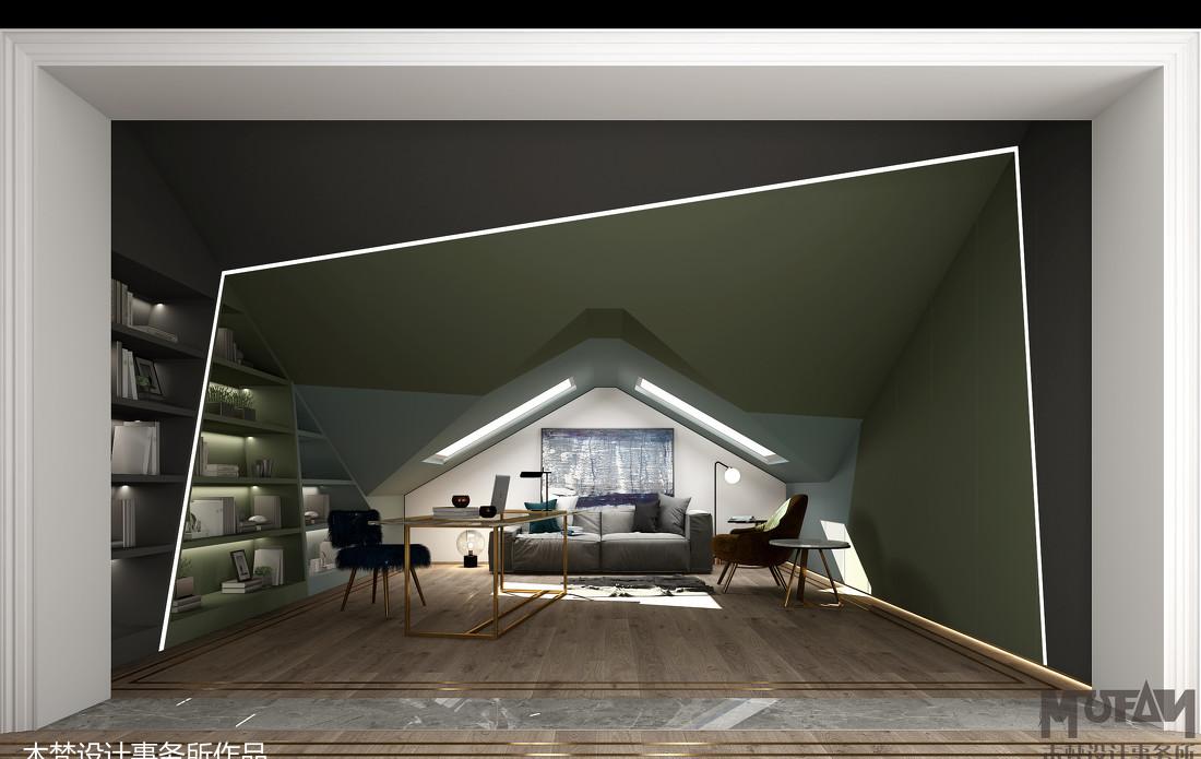 新现代美式风格家居设计,打造温馨、时尚、自然的生活空间-35