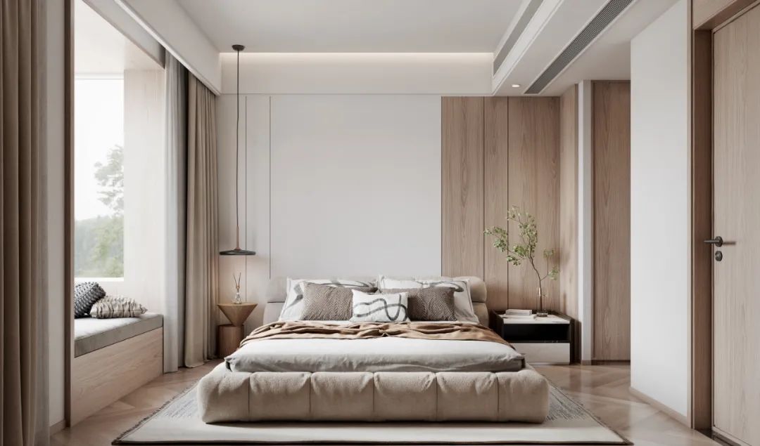 自然原木极简设计,打造温馨舒适之家丨中国长沙丨周笙笙建筑装饰设计-29