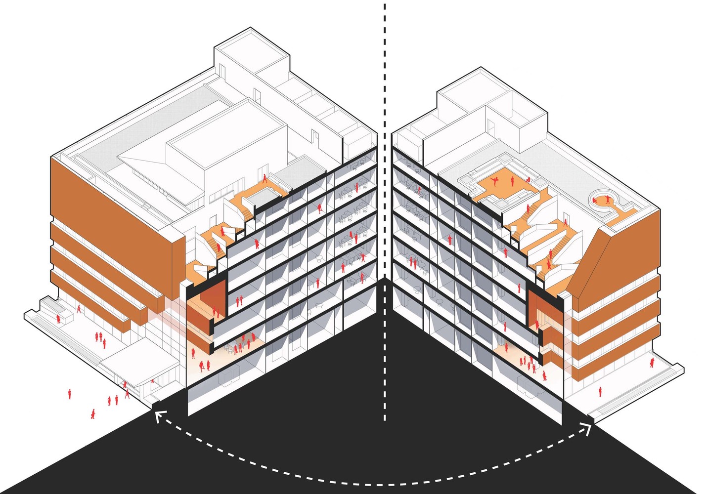 北京 150 号成功路建筑设计 · 屋顶花园青年聚场丨中国北京丨URBANUS-50