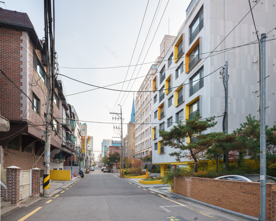 韩国黄脚住宅楼丨韩国首尔丨OALab-6