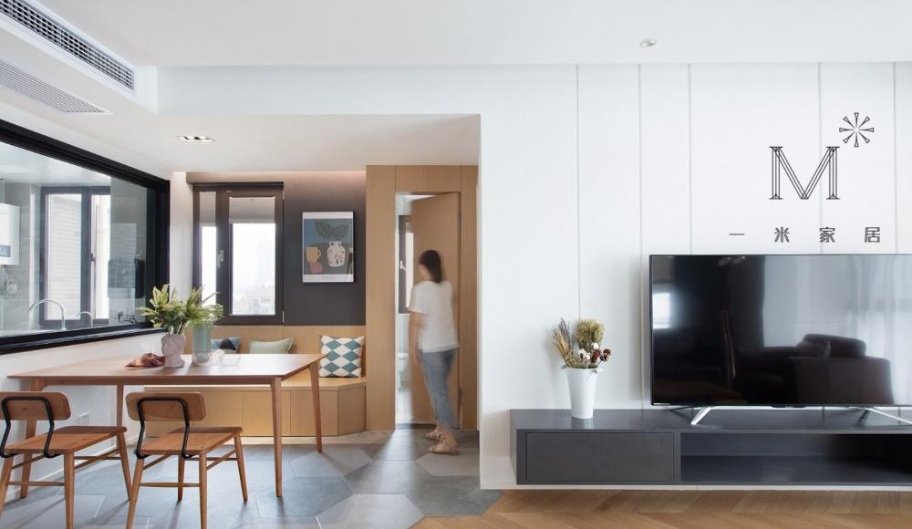 平层丨【一米家居】Ninaの家×老房改造-14