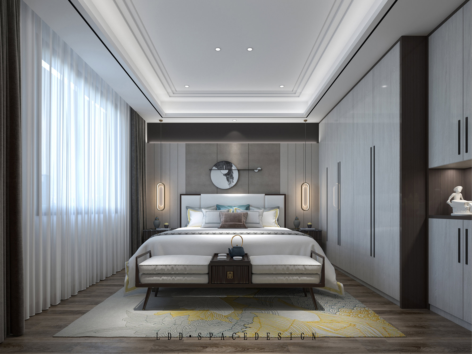 新中式雅居,LDD 周良设计诠释东方美学-28