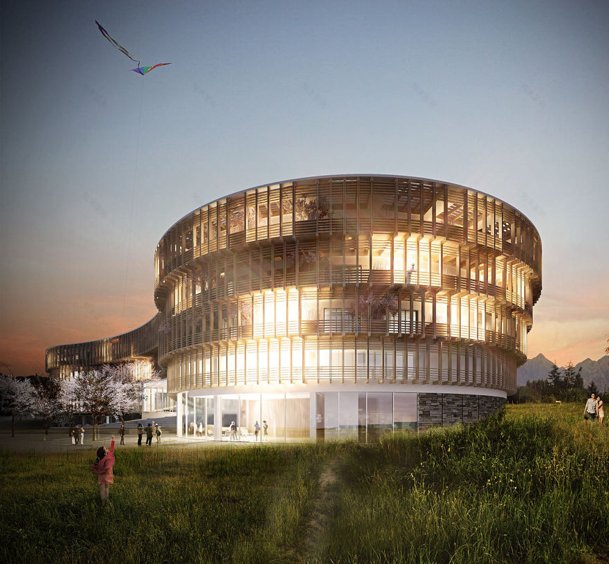 Myrtle Garden Hotel(紫薇花园酒店)丨中国襄阳丨graft lab architects和penda-5