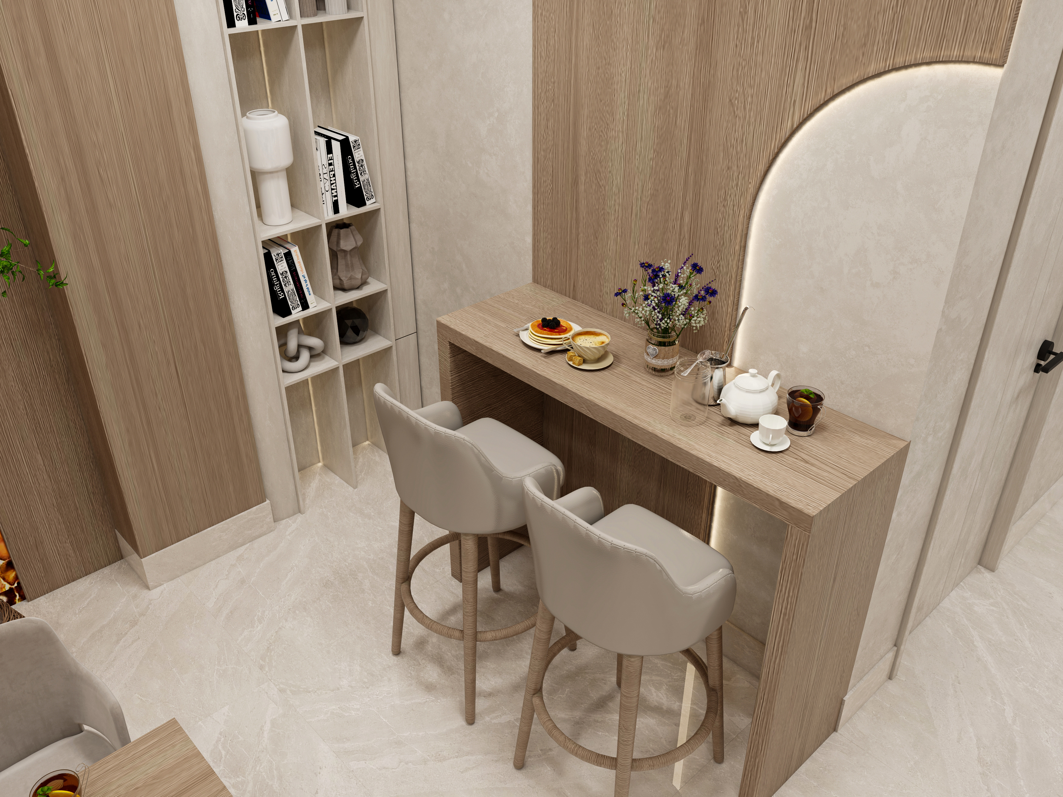 Coffee Shop Design In KSA.-14