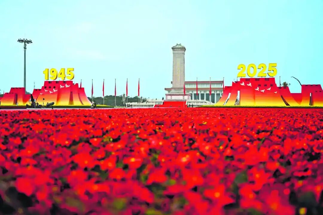 看！天安门广场年号台这样建成、花卉景观这样布置-58