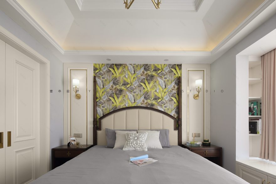 壹夲設計 |『秋实』五矿晏山居简约美式-64