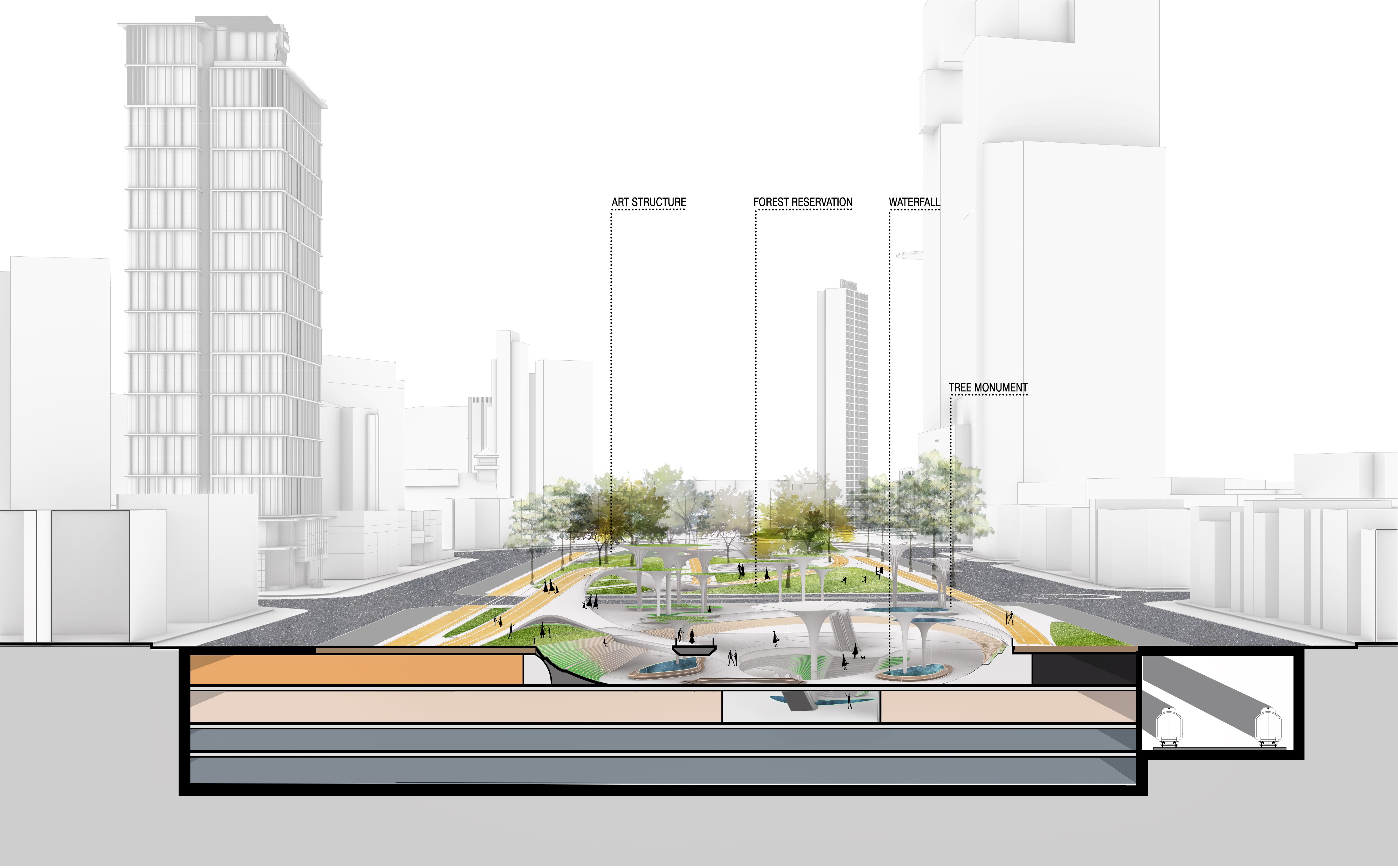 胡志明市中央公园改造项目丨越南胡志明市丨LAVA,Aspect Studios-43