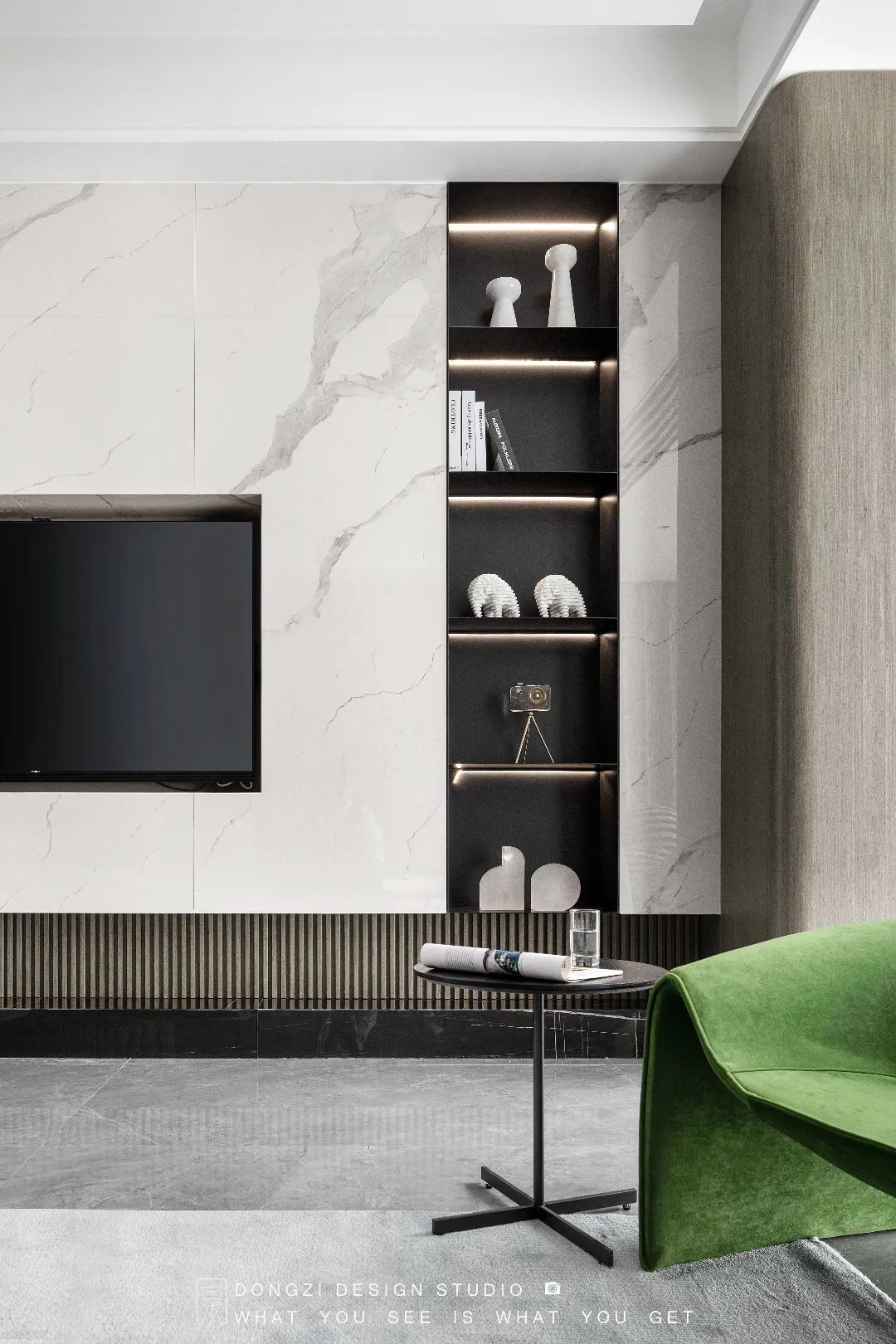 《栖》 现代极简艺术住宅设计丨东子设计事务所-17