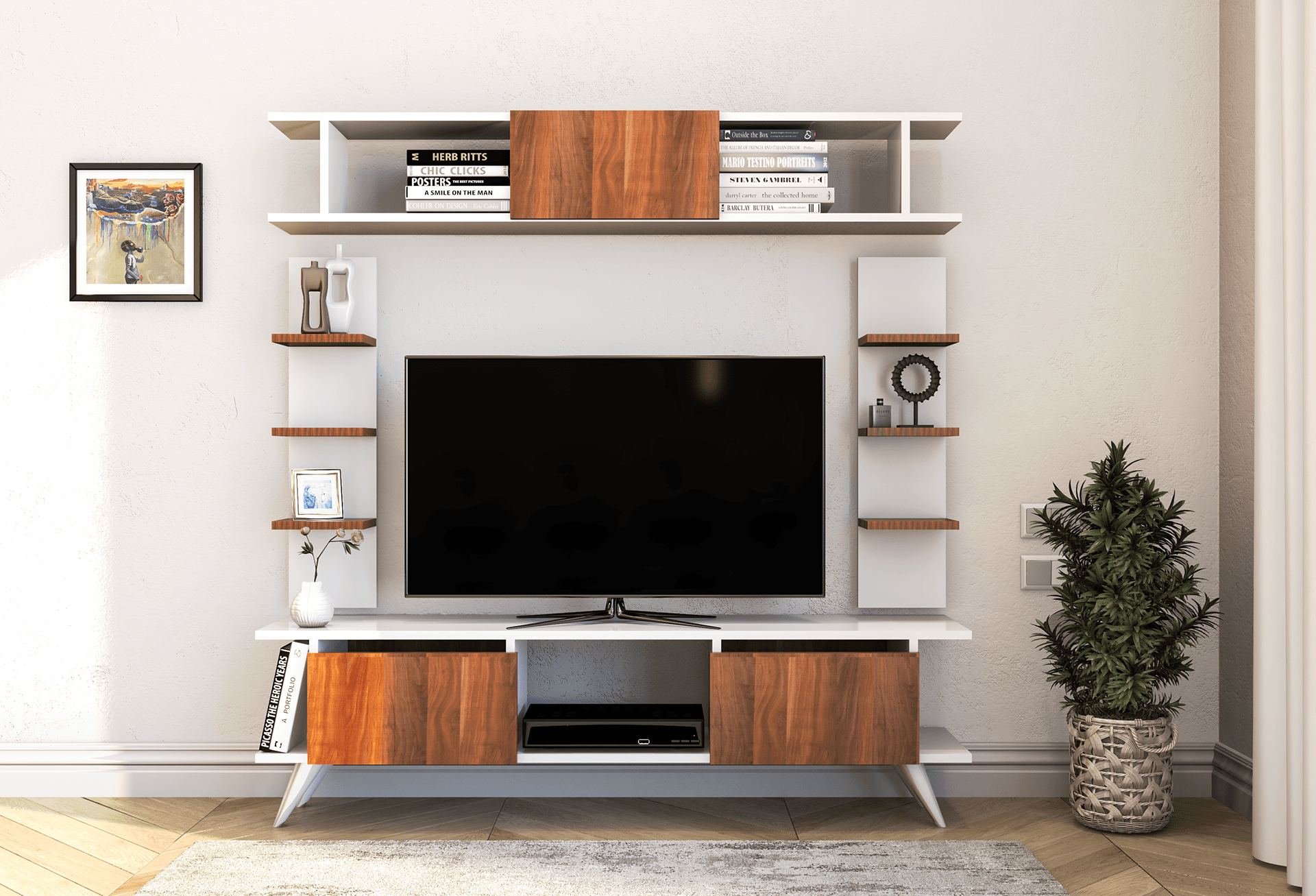 T·V Unit 设计丨Home Decor（Belal）,Hazem M. Badawy-12