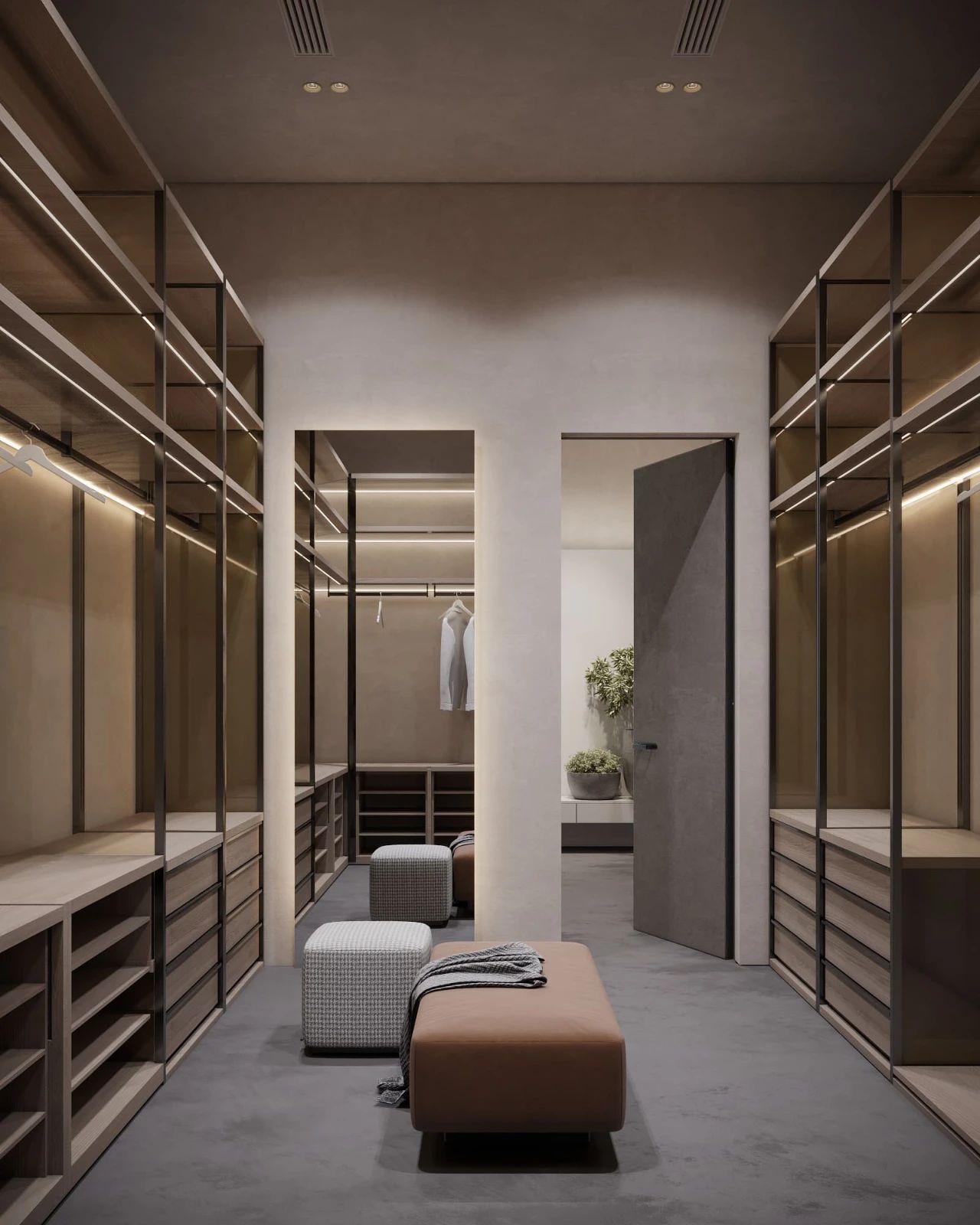 504㎡三层极简别墅设计丨LeQB Architects-41