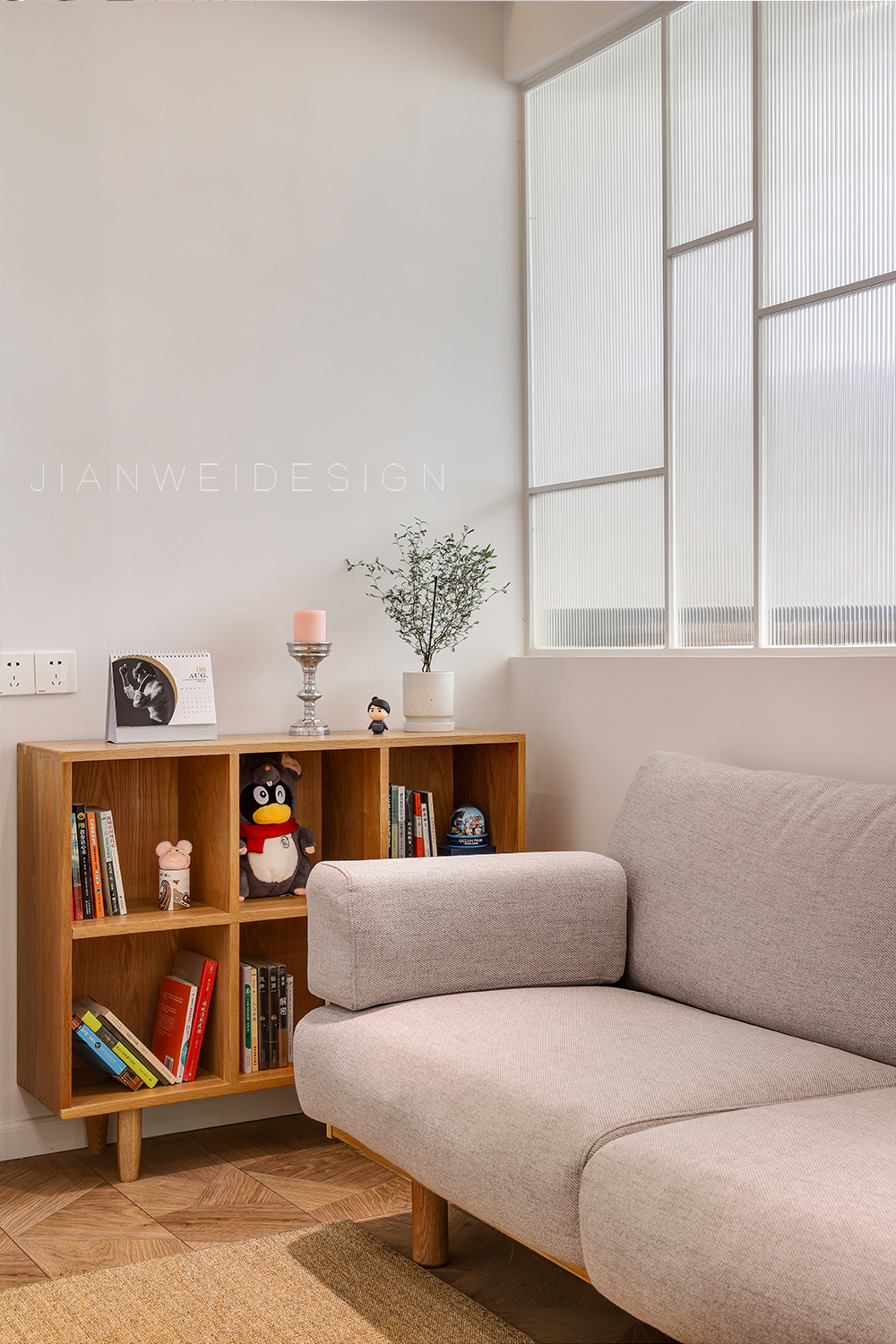 深圳新街口现代简约精致公寓设计丨中国深圳丨见微陈设艺术-30