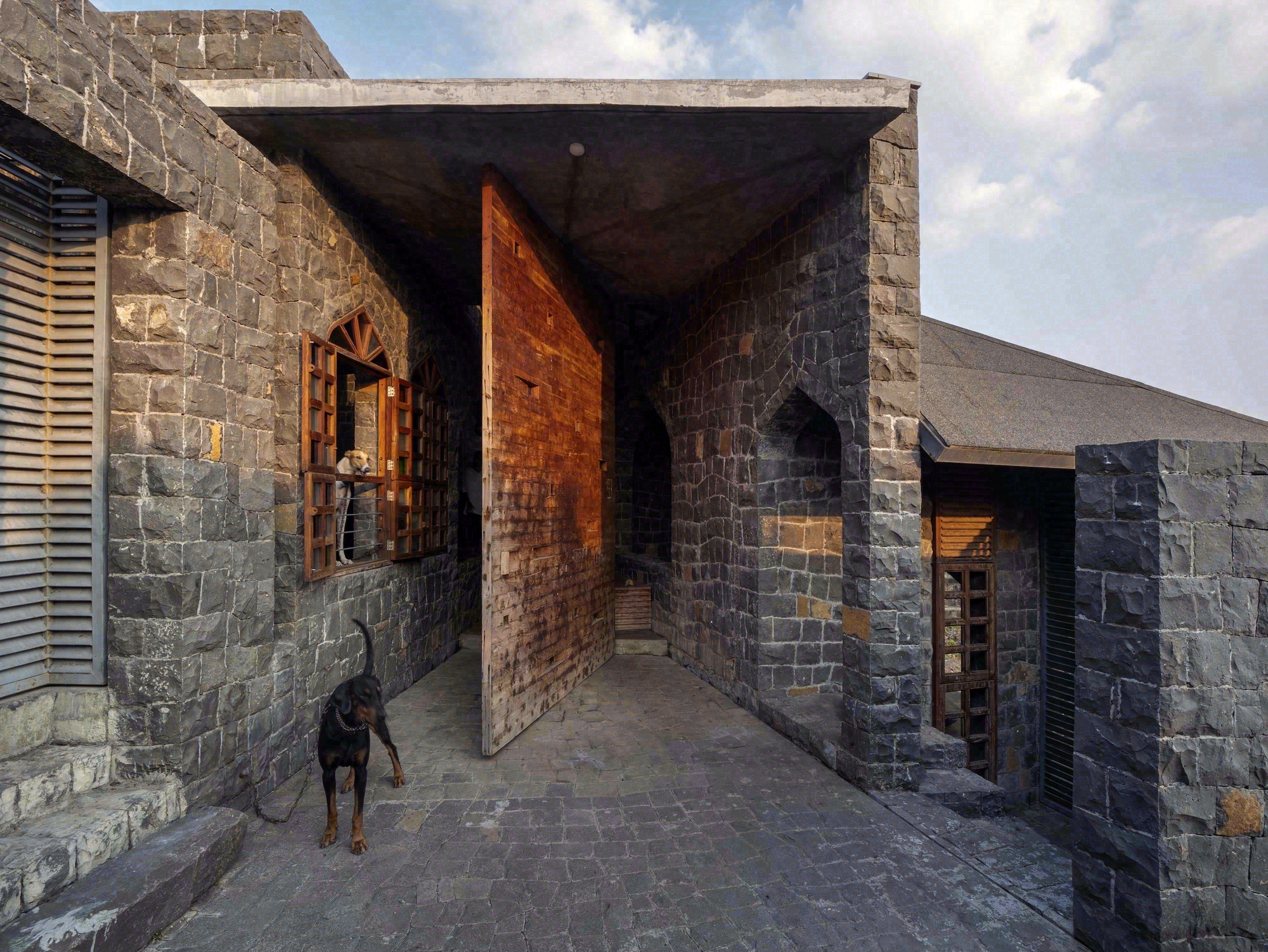 帕德维阳台屋丨印度丨PMA madhushala-45