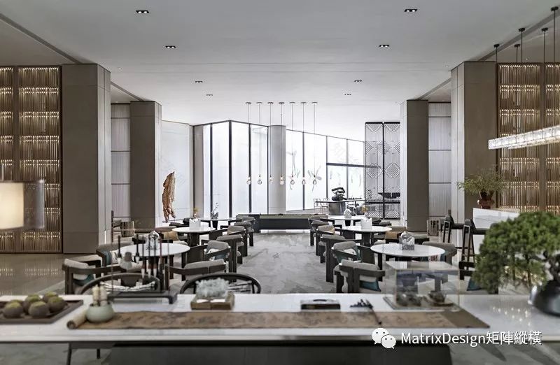 世茂杭州钱塘天誉销售中心 | 古雅与现代的完美融合-19